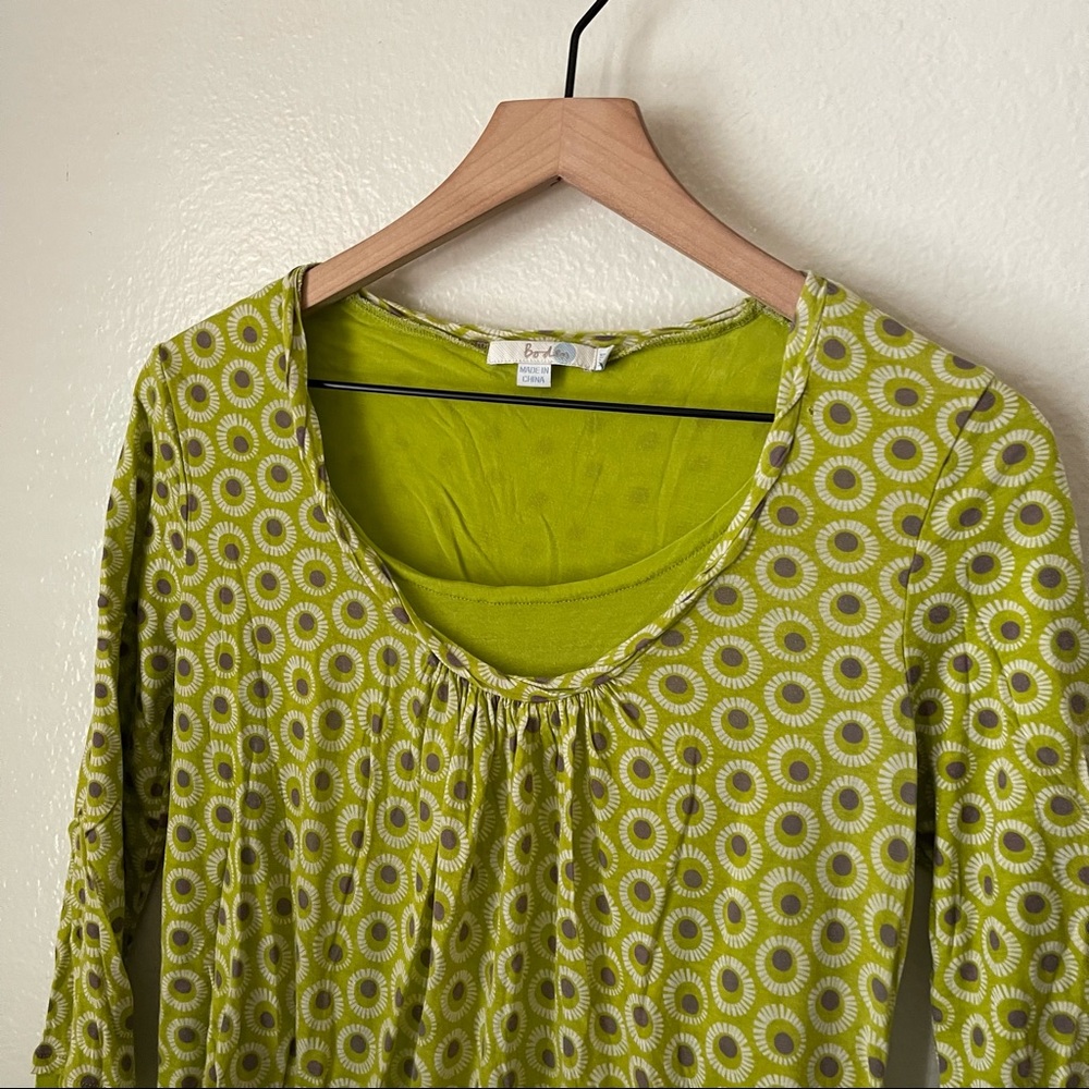 Boden | Layered Knit Top - Picture 2 of 7